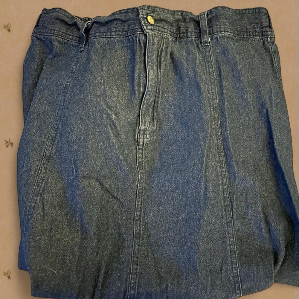 Blue Denim Skirt